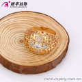 13403 China Großhandel Xuping Fashion Elegante 18 Karat Gold Perle Frau Ring